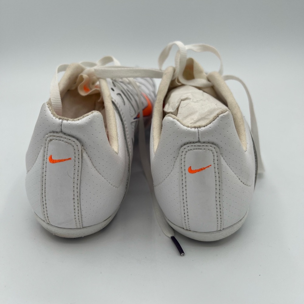 Nike White & Orange Track Spikes NWT - Picture 4 of 10